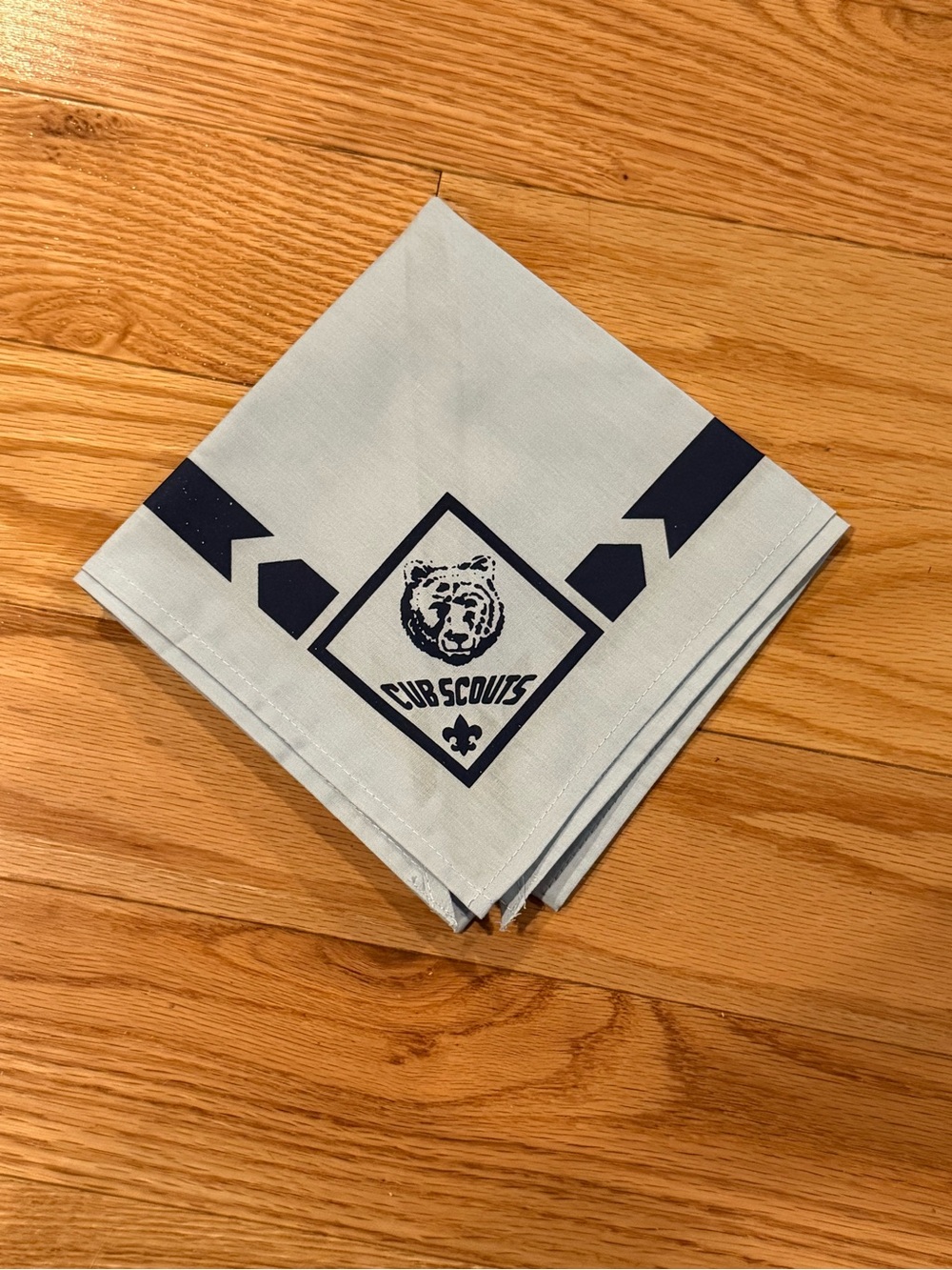 Cub scouts bear neckerchief BSA Scouting America brand new blue